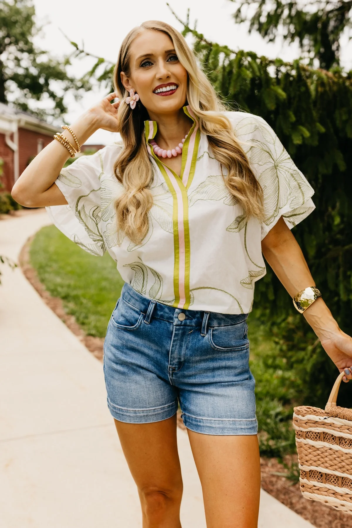 The Winter Flutter Sleeve Blouse - Image 4
