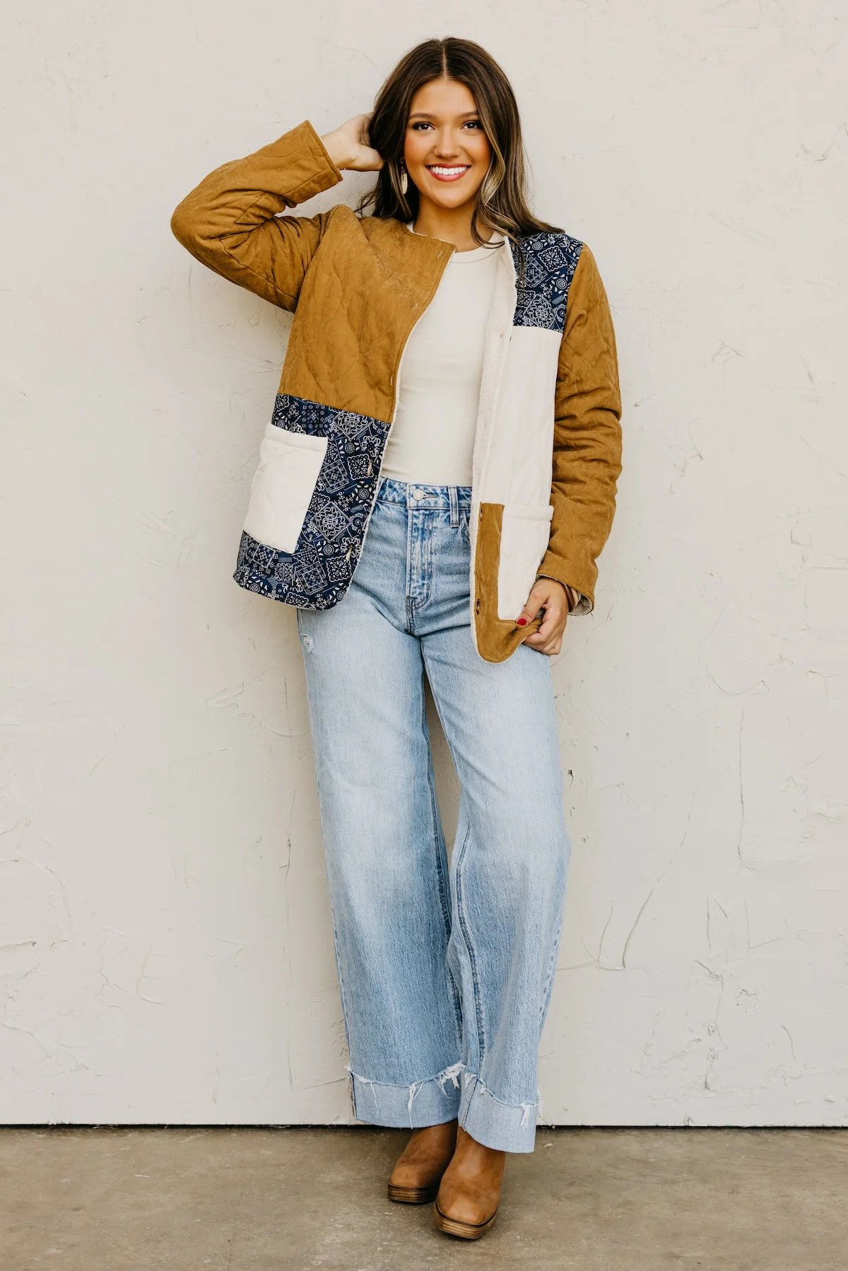 The Wynn Bandana Contrast Jacket - Image 2