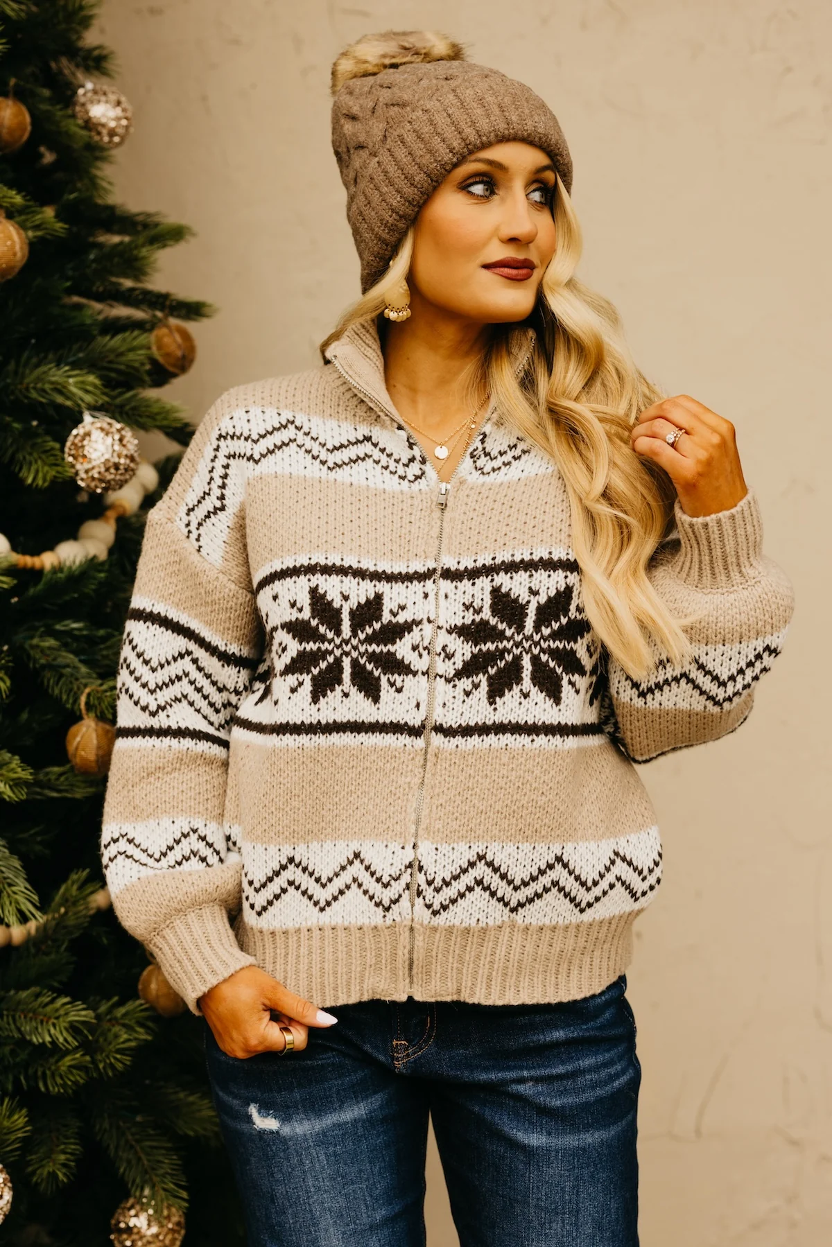 The Ximena Sweater Jacket - Image 11