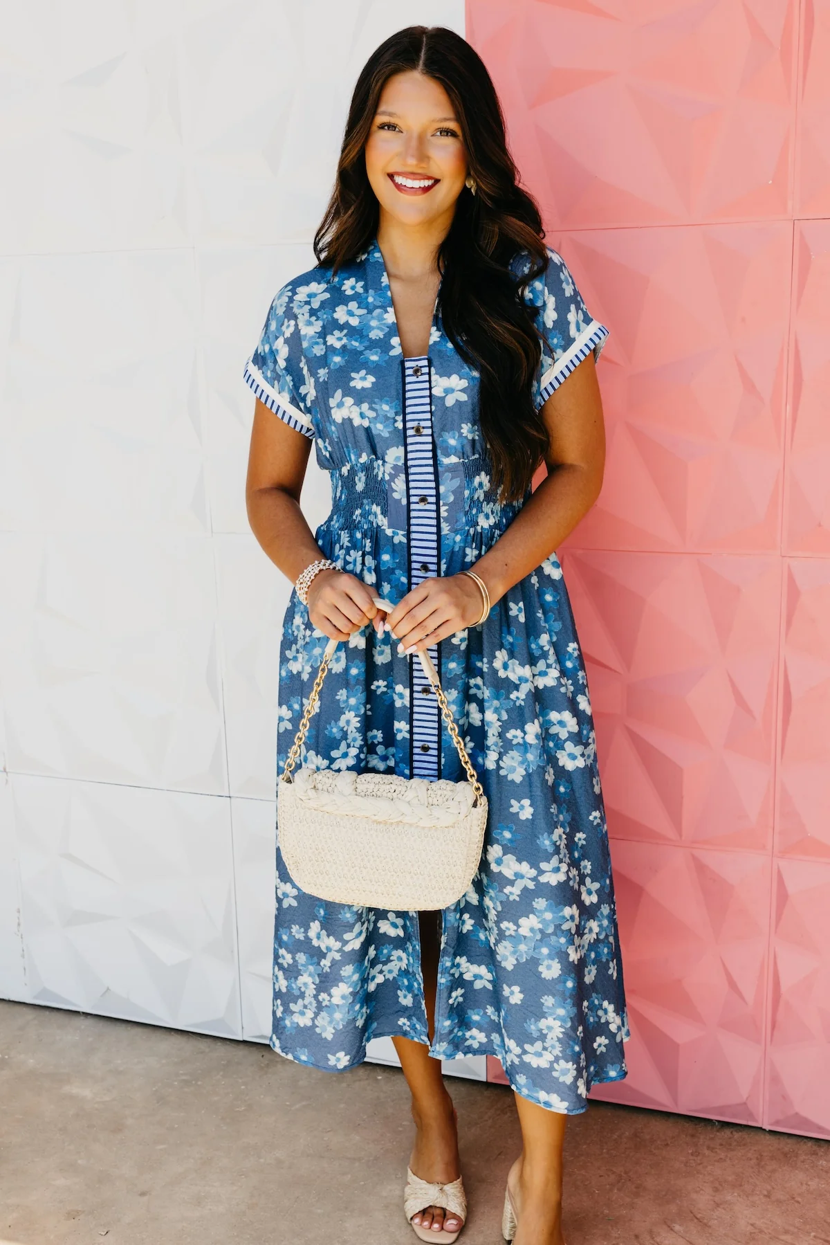 The Yaretzi Floral Midi Dress