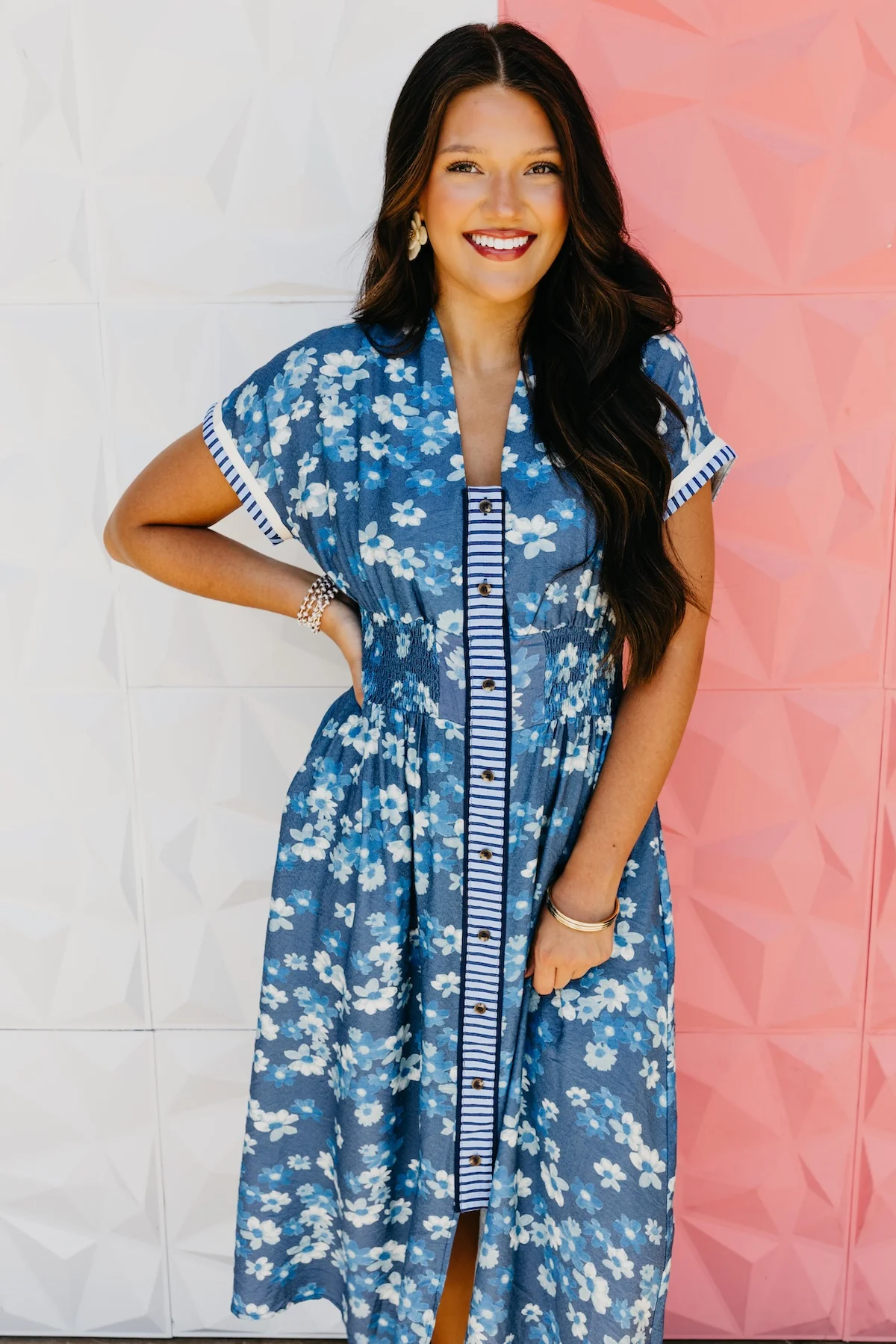 The Yaretzi Floral Midi Dress - Image 5