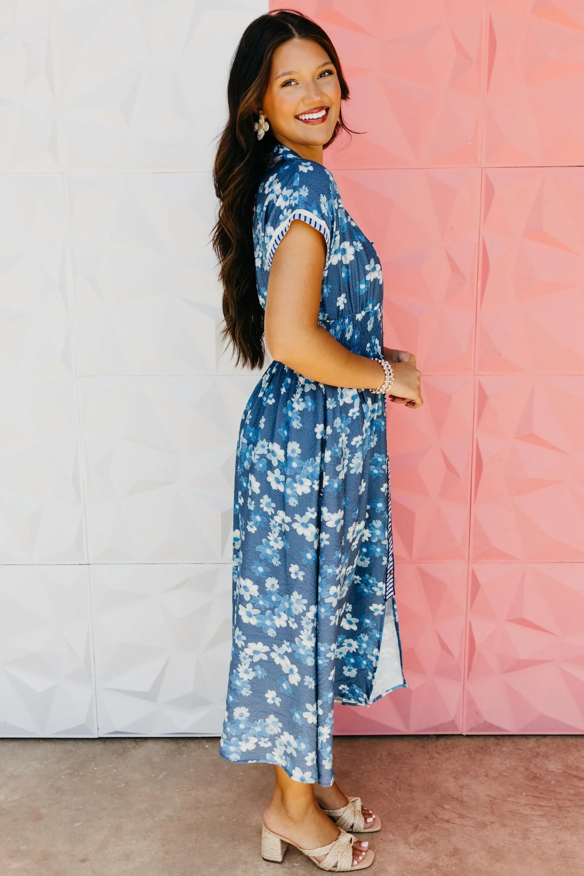 The Yaretzi Floral Midi Dress - Image 8