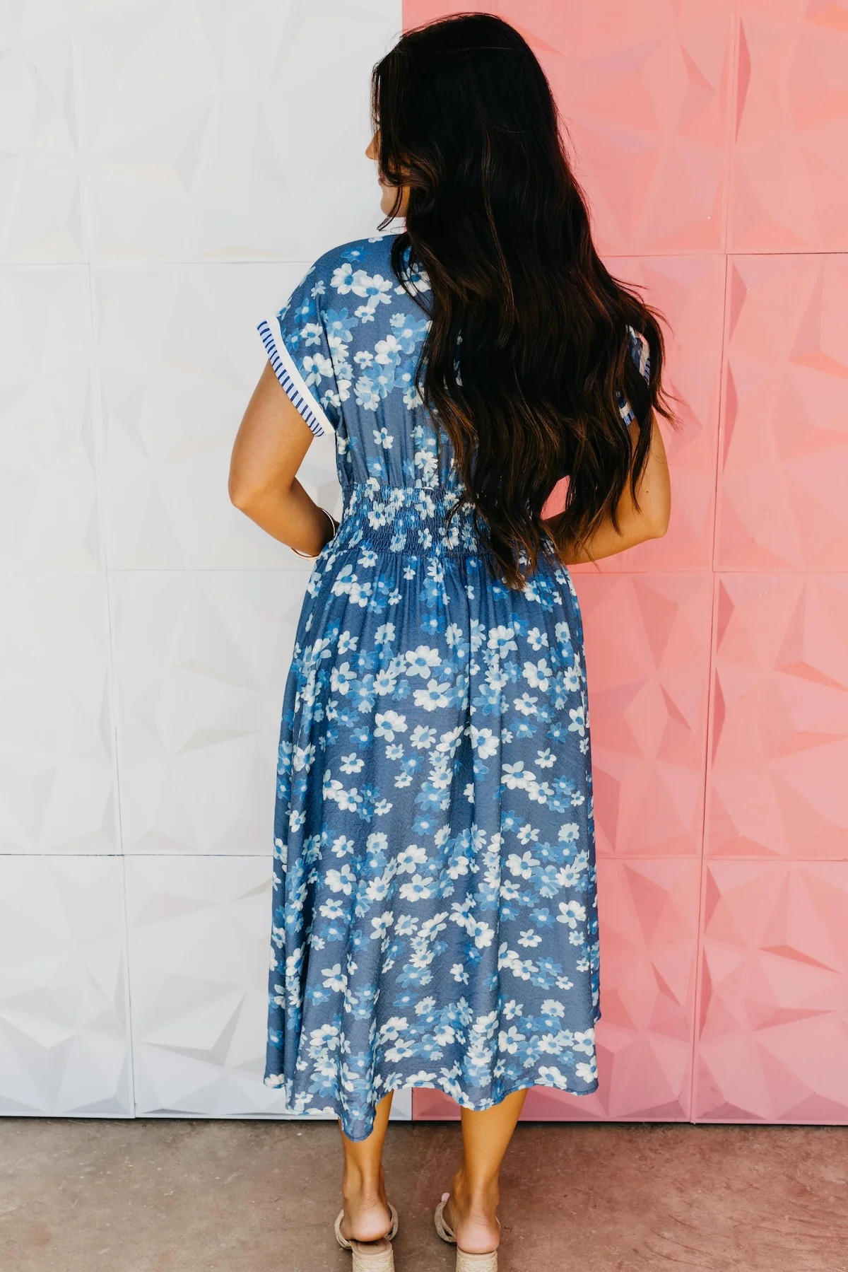 The Yaretzi Floral Midi Dress - Image 9