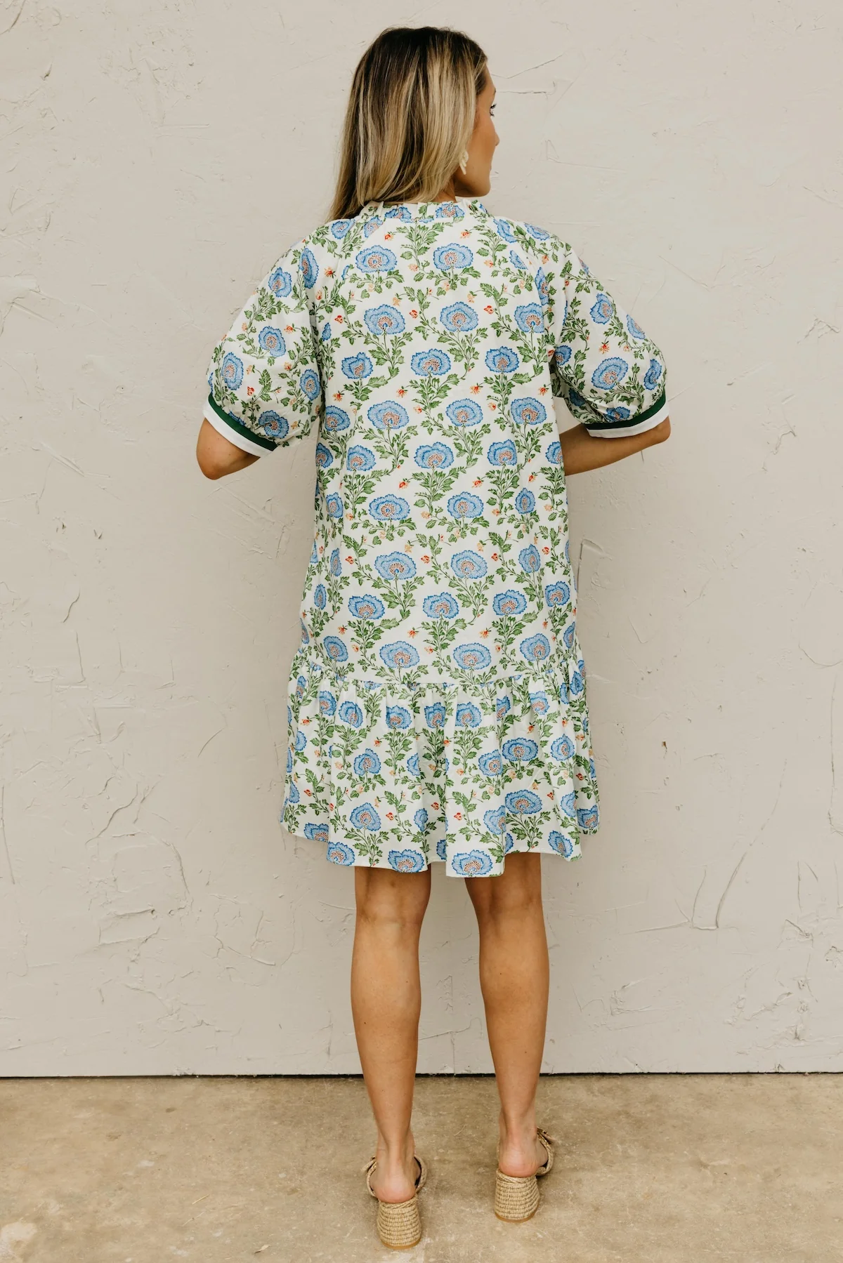 The Zander Floral Mini Dress - Image 7