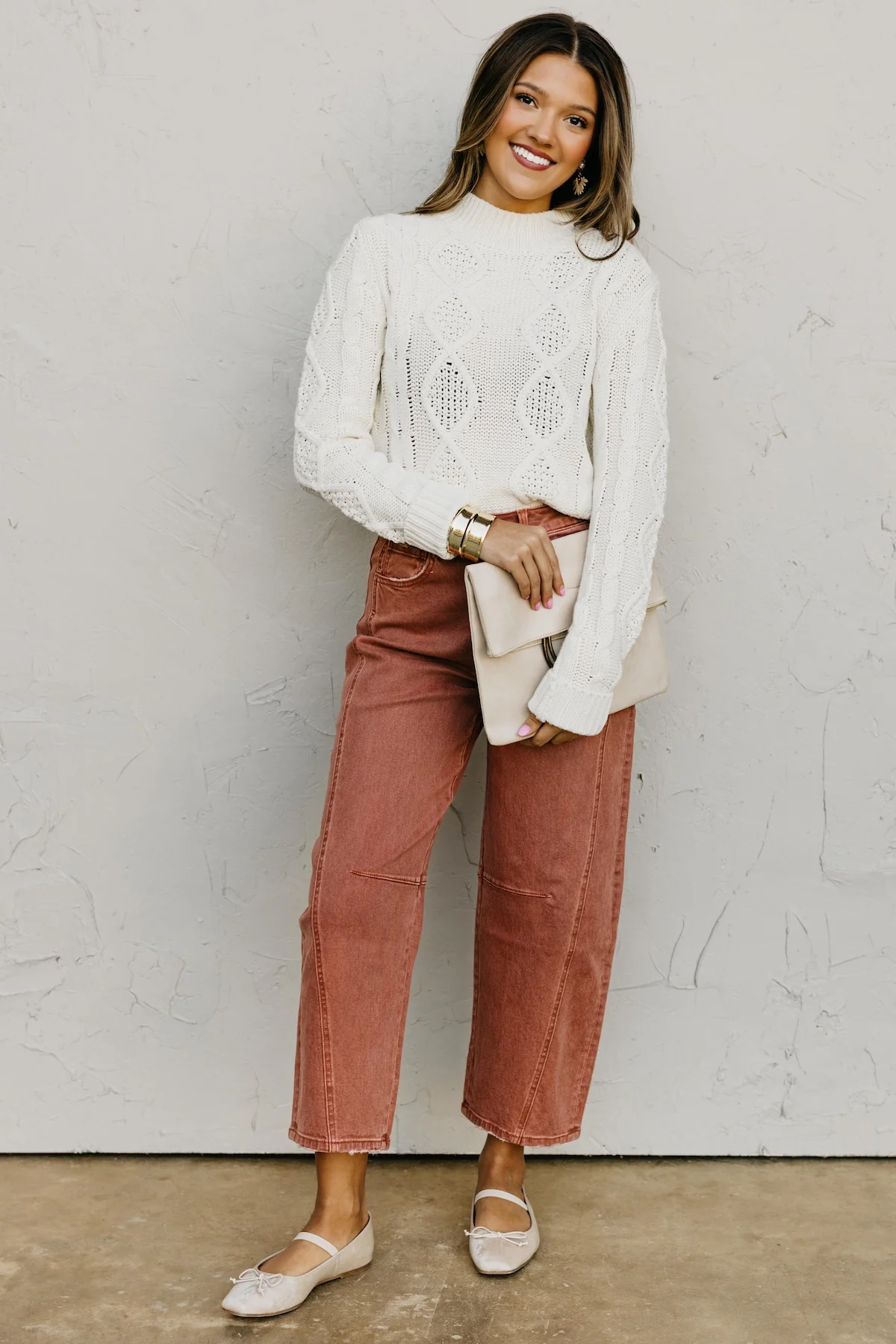 The Zanna Cable Knit Sweater - Image 4