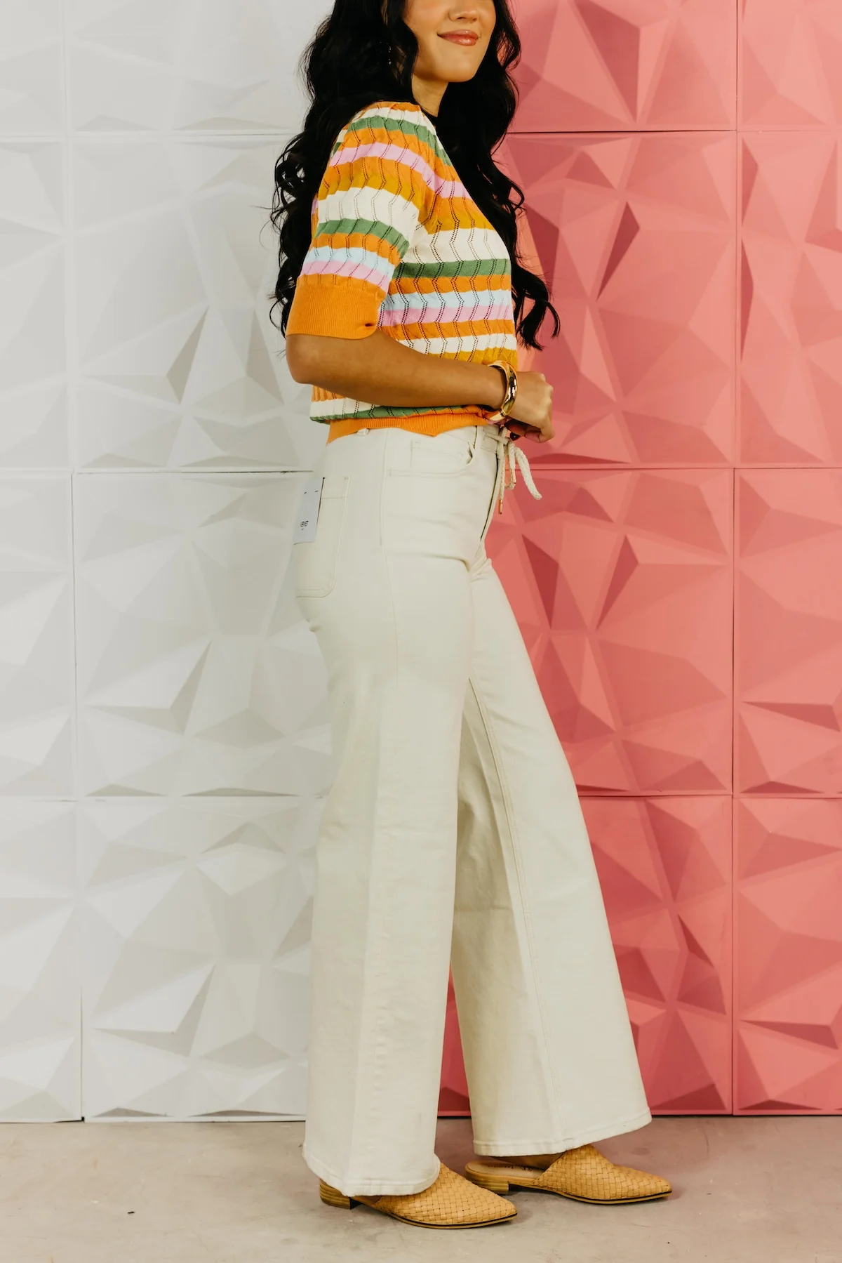 Vervet Denim | High Rise Drawstring Denim - Image 6