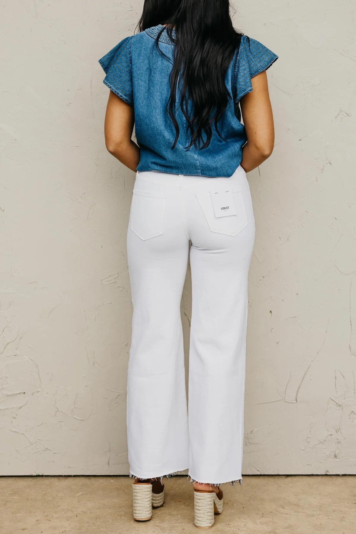 Vervet Denim | High Rise Stacked Waistband Denim - Image 5