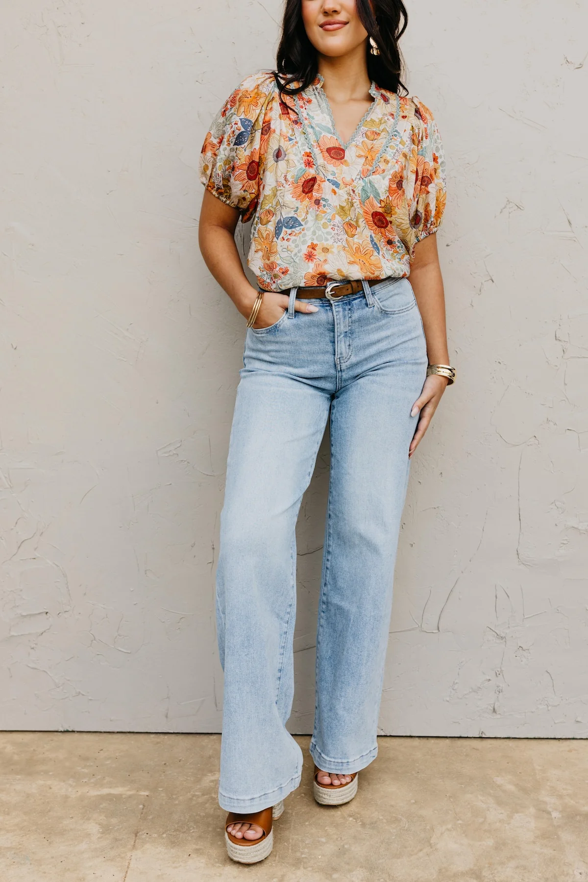 Vervet Denim | High Rise Wide Leg Denim - Image 2