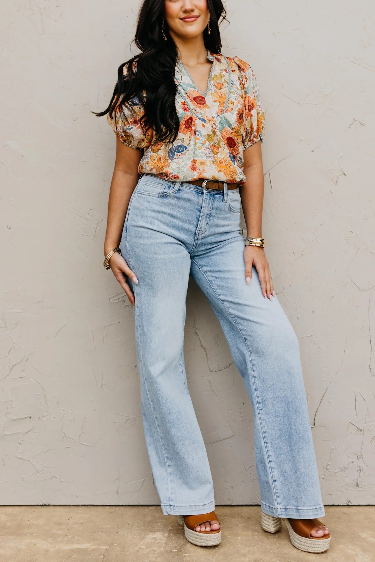 Vervet Denim | High Rise Wide Leg Denim - Image 3